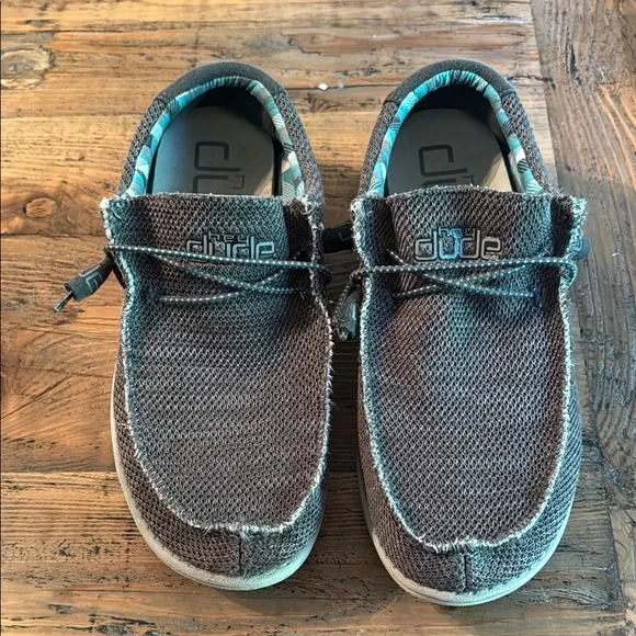 Hey Dude | Shoes | Hey Dude Charcoal Slipon Loafers | Poshmark display picture 1